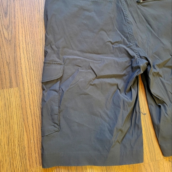 Far West Cargo Shorts 8 Pocket Design W32 Mens Charcoal Grey - Picture 7 of 9